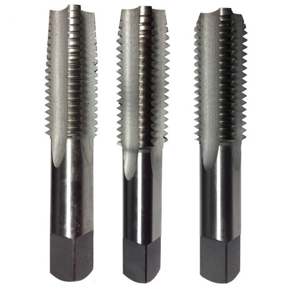 Tap America Hand Tap Set, Series TA, Metric, M16x2 Size, 4 Flutes, Right Hand Cutting Direction, BottomingPlu T/AS16X2 - main